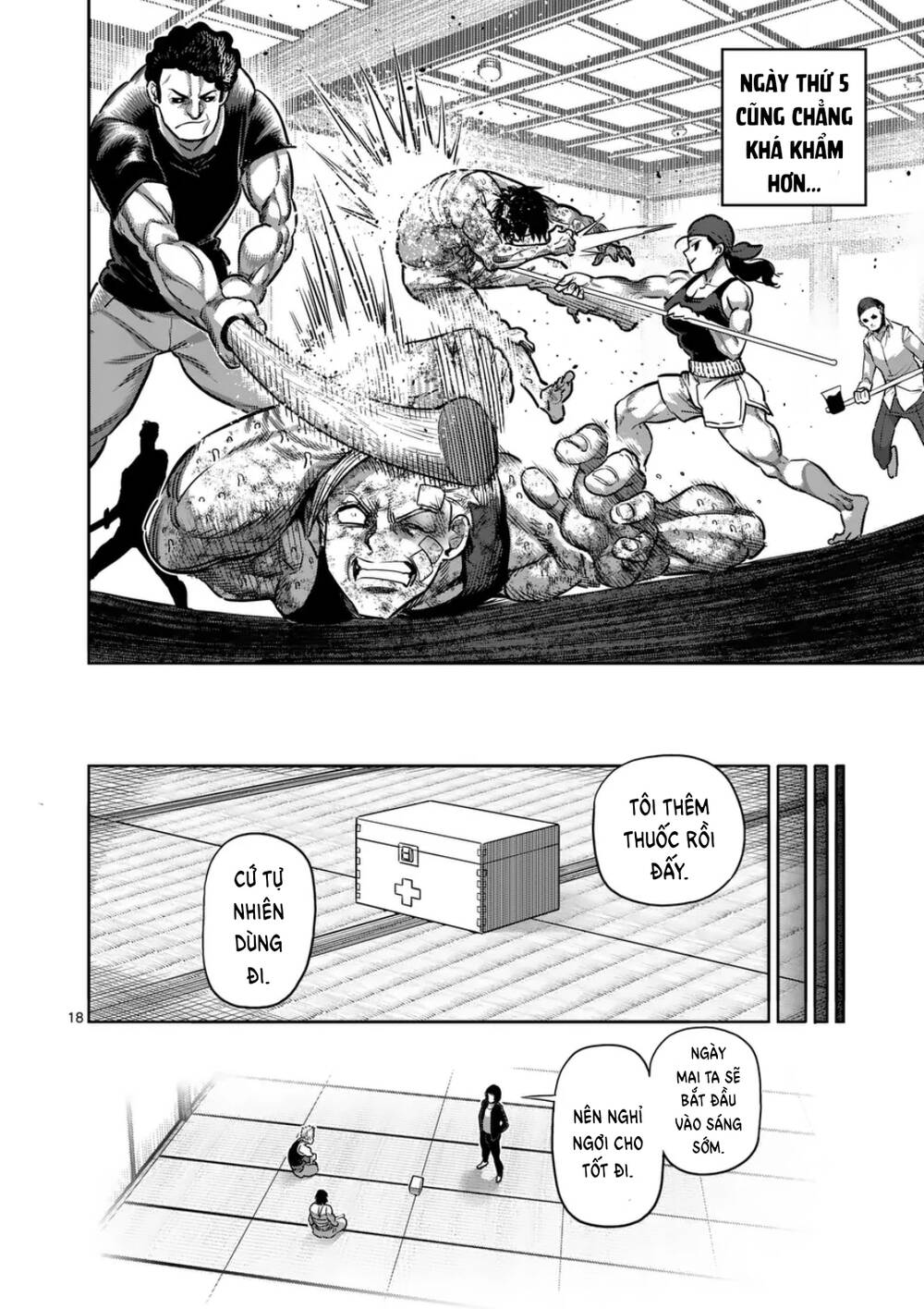 Kengan Ashura Phần 2 - Chapter 302 - Page 16