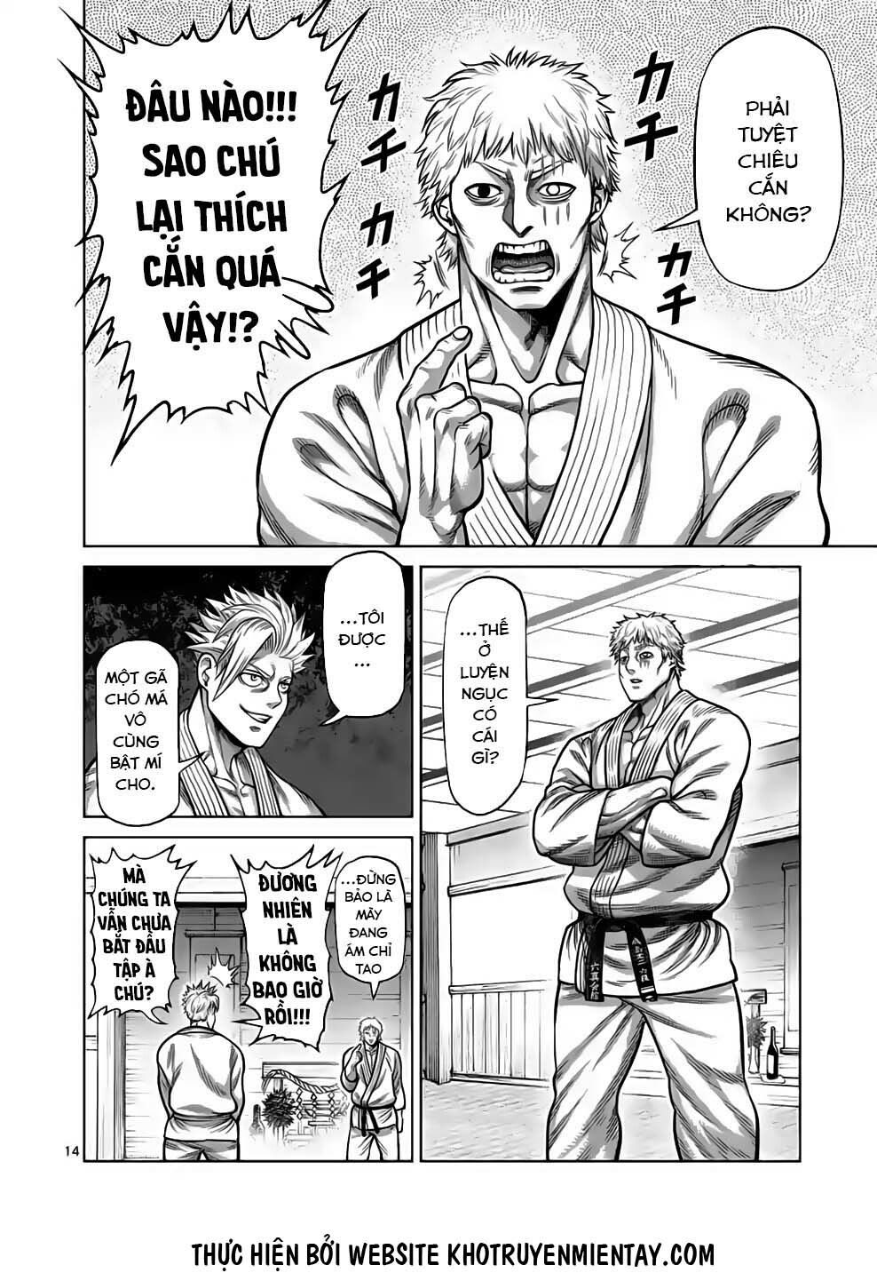 Kengan Ashura Phần 2 - Chapter 32 - Page 13