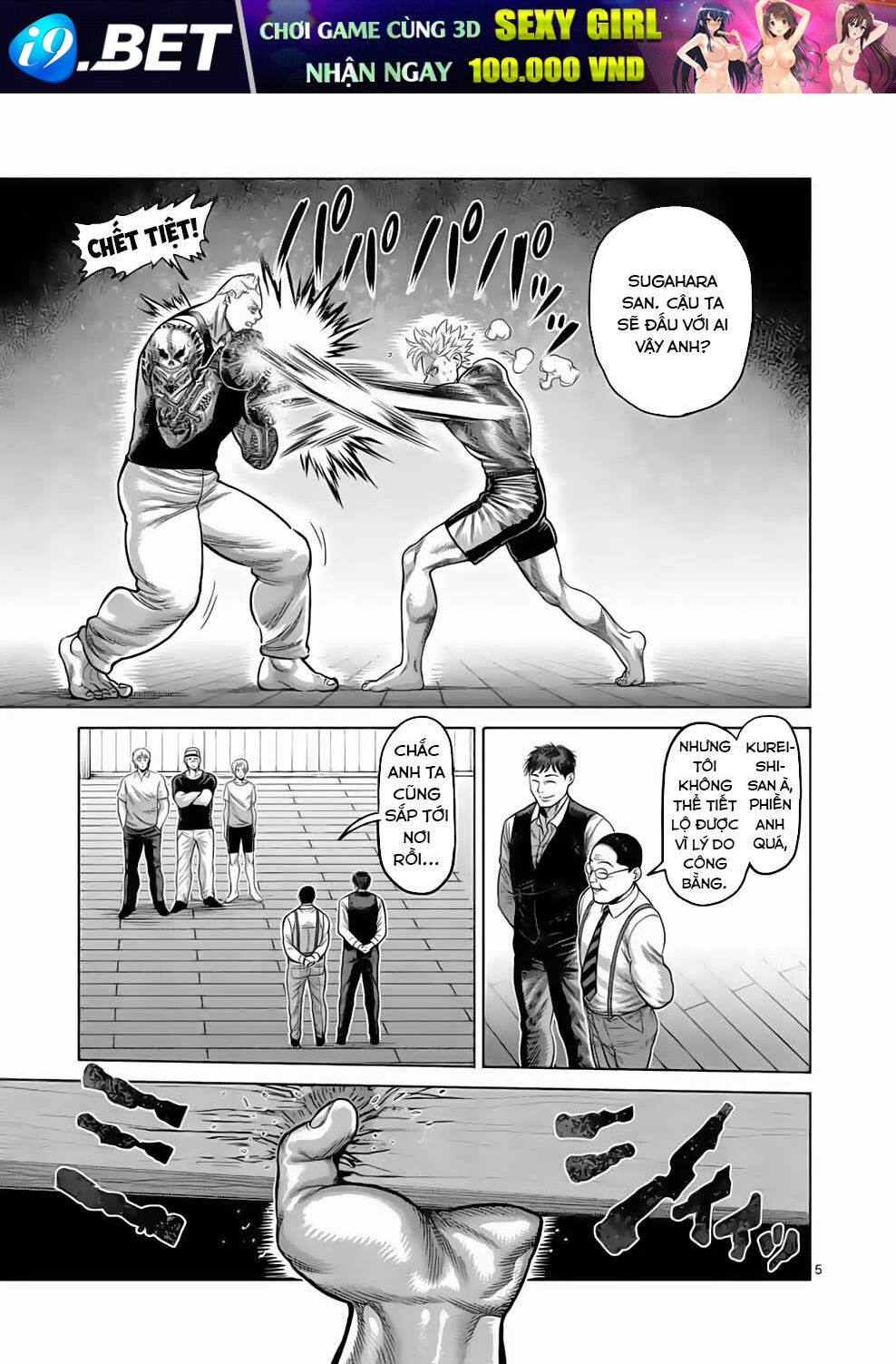 Kengan Ashura Phần 2 - Chapter 35 - Page 4