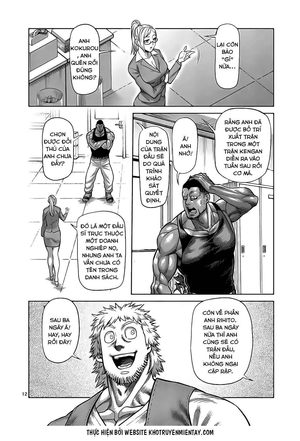 Kengan Ashura Phần 2 - Chapter 42 - Page 11