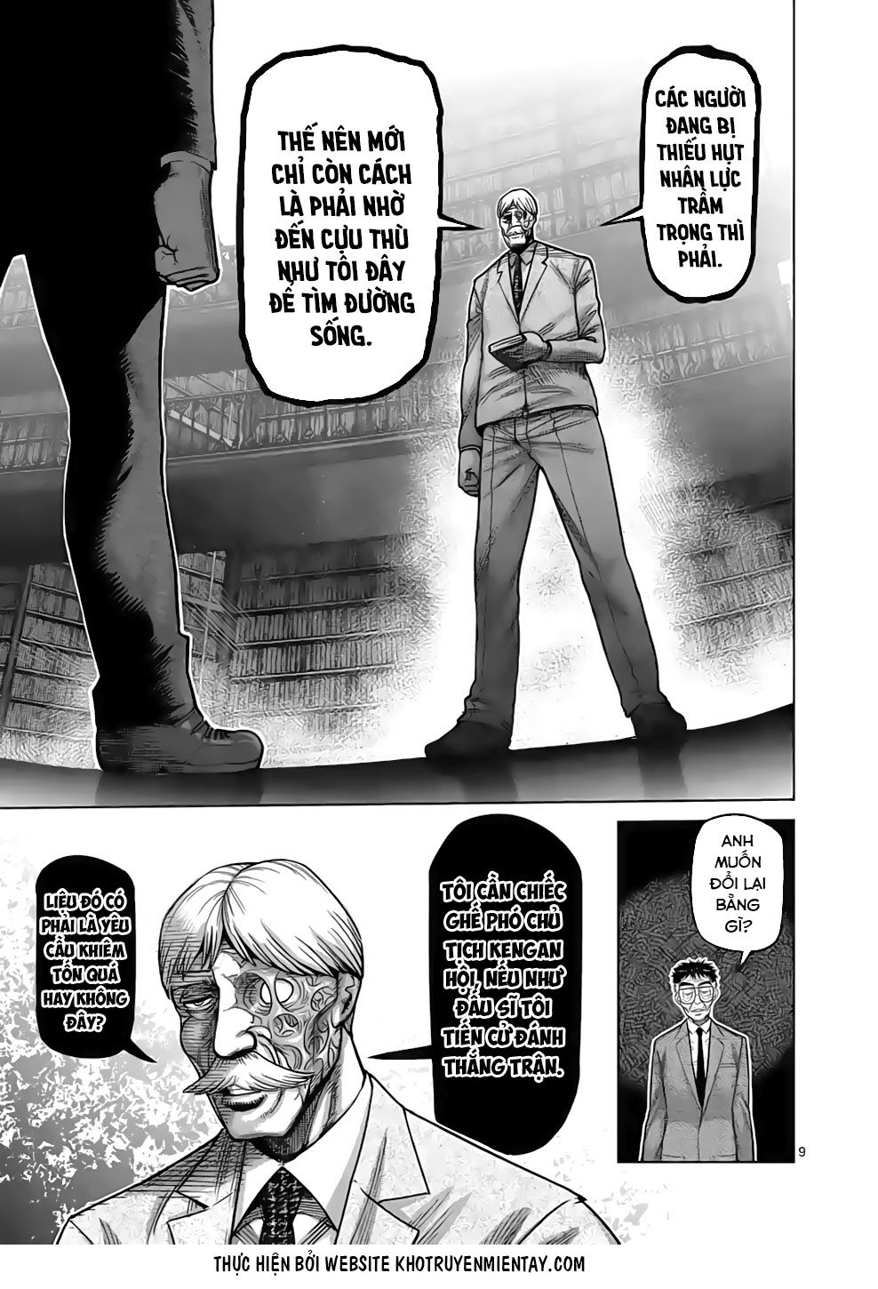 Kengan Ashura Phần 2 - Chapter 45 - Page 8