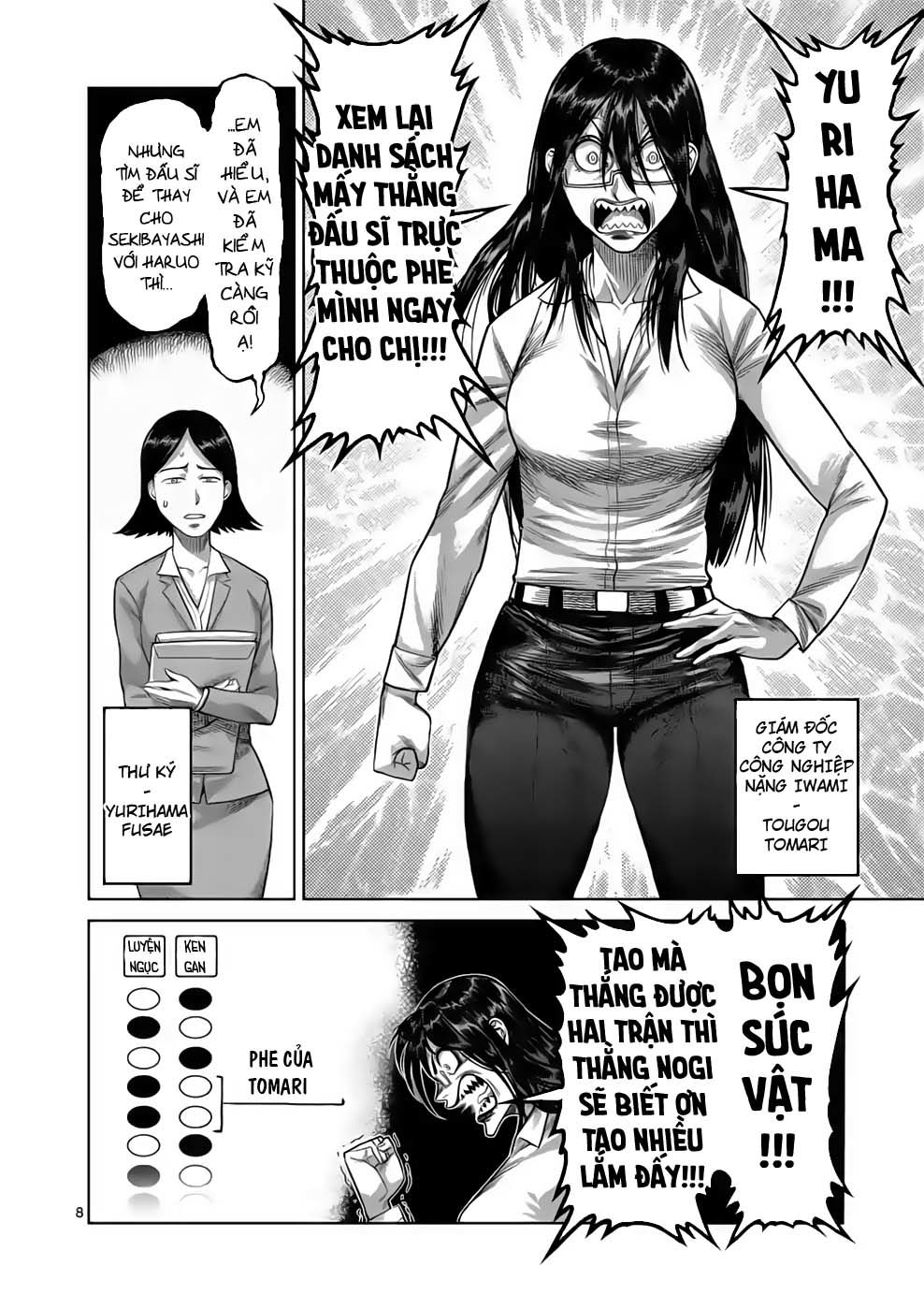 Kengan Ashura Phần 2 - Chapter 46 - Page 7