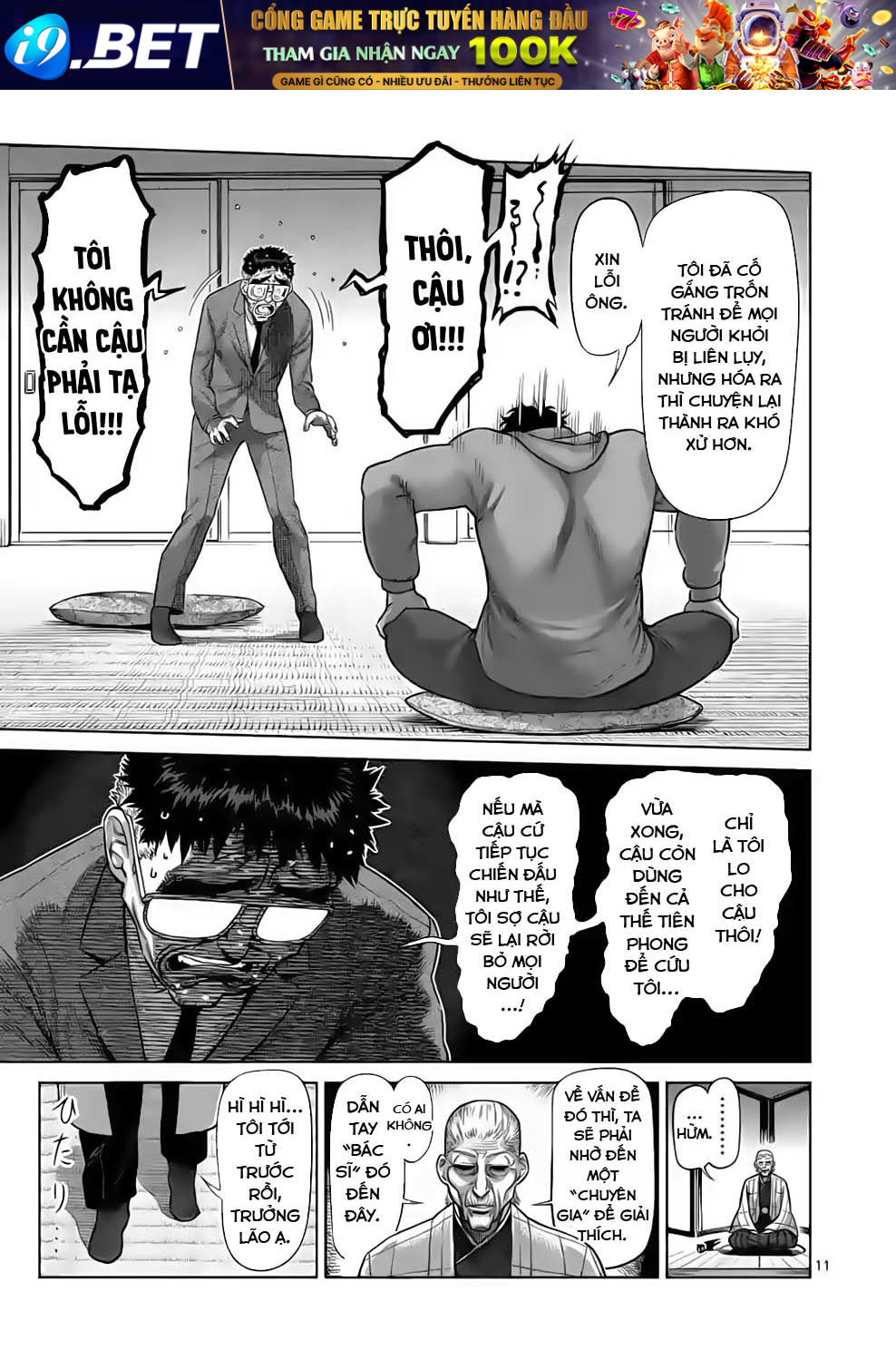 Kengan Ashura Phần 2 - Chapter 53 - Page 9