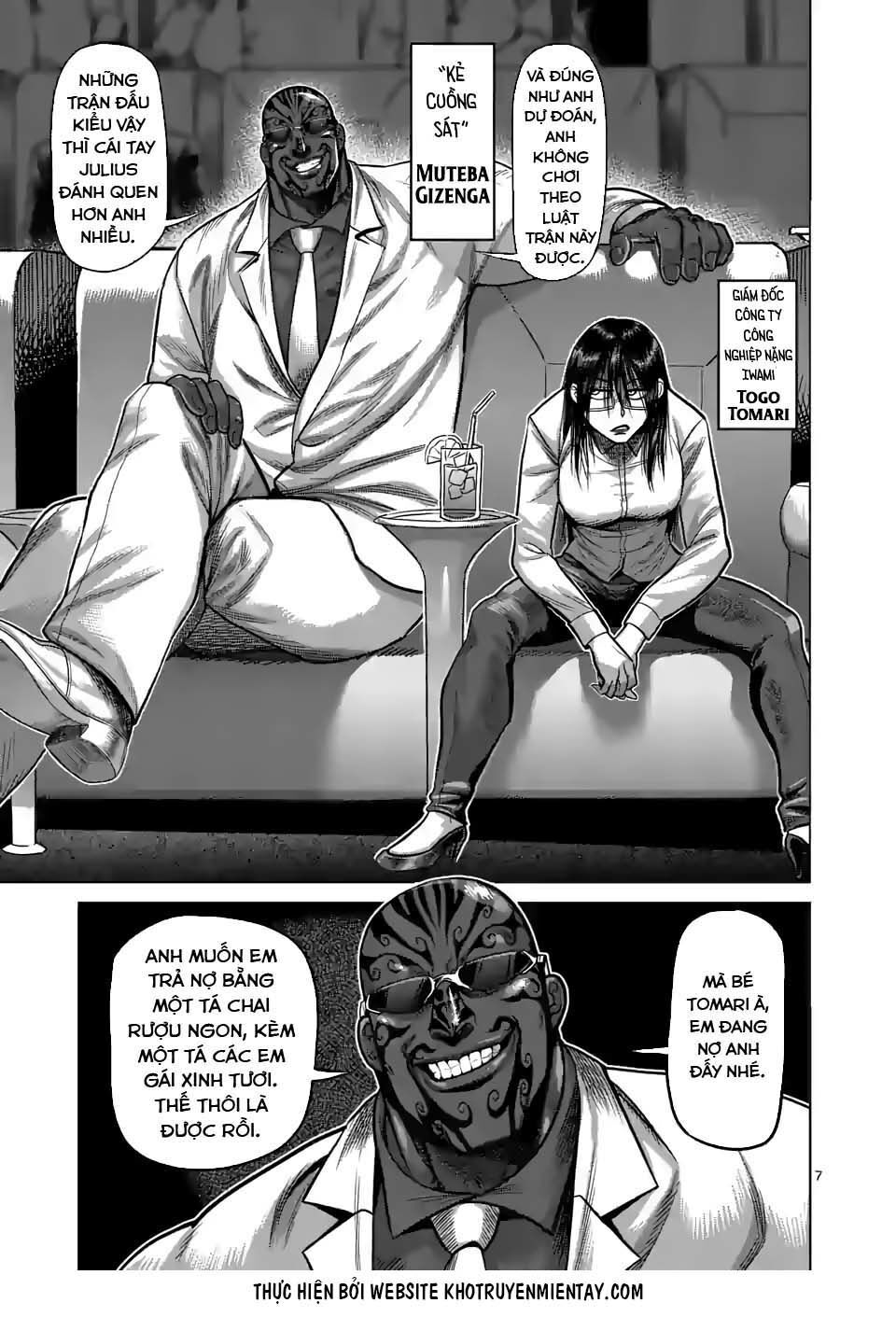 Kengan Ashura Phần 2 - Chapter 58 - Page 6