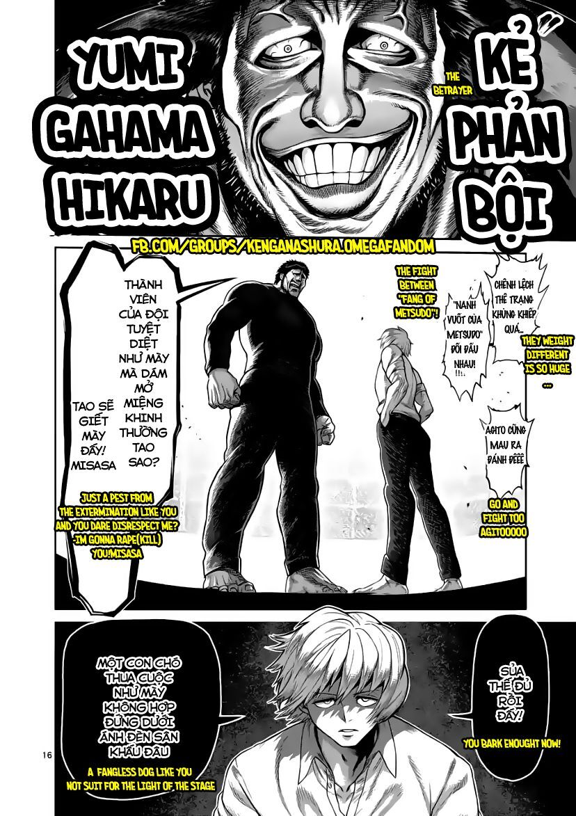 Kengan Ashura Phần 2 - Chapter 76 - Page 15