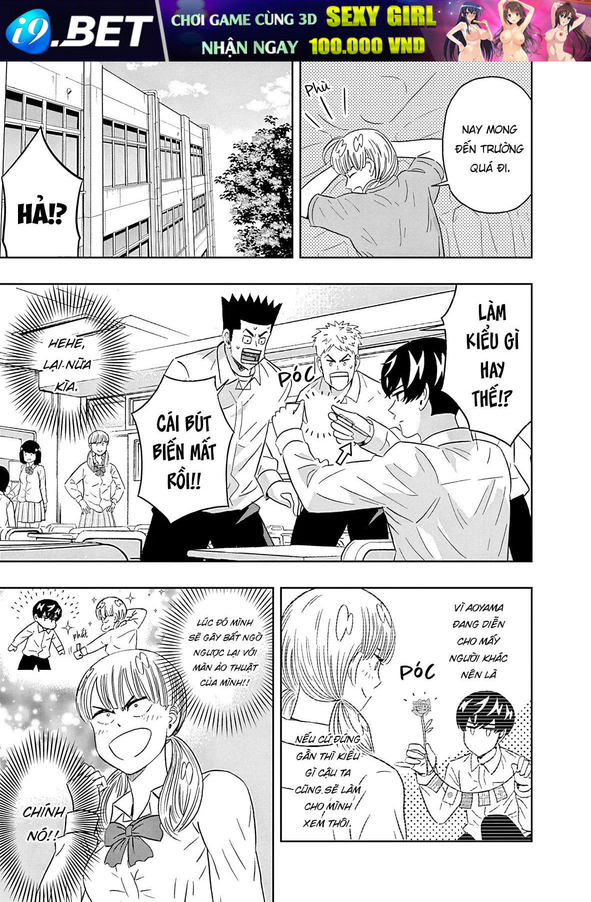 Chàng Trai Sạch Sẽ! Aoyama-Kun - Chapter 62 - Page 11