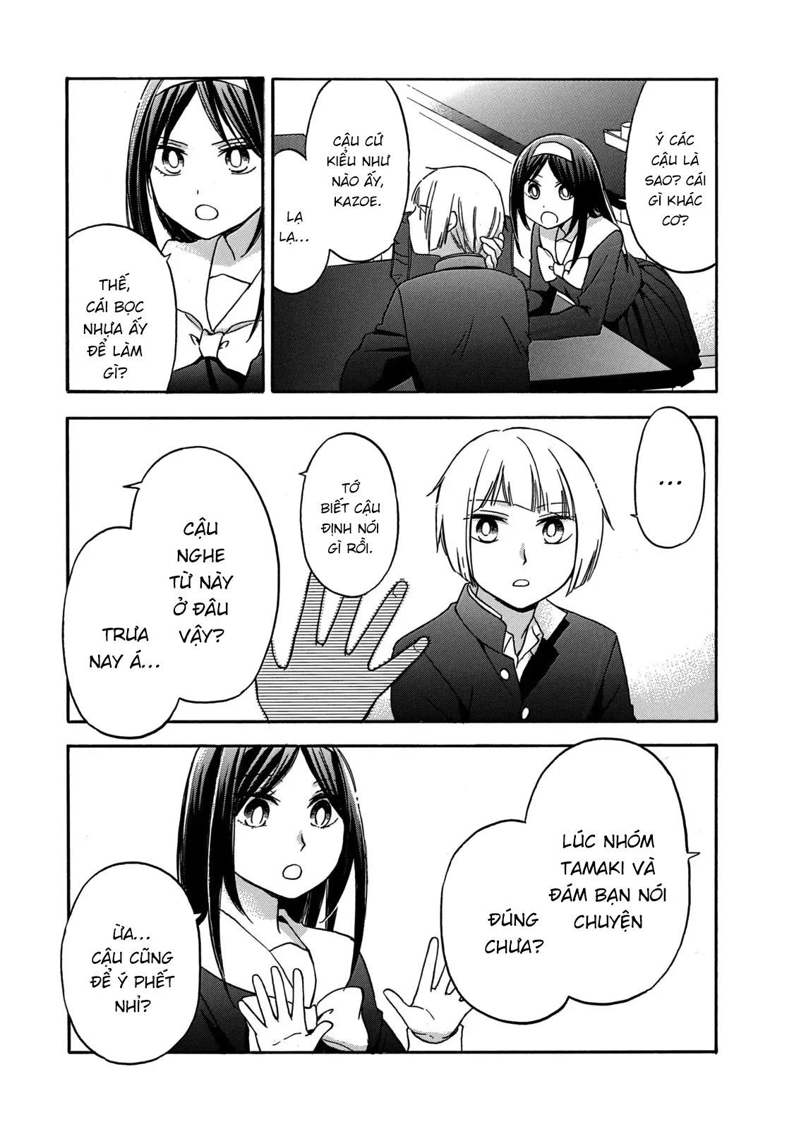 Những Cuộc Gặp Gỡ Kỳ Lạ Sau Giờ Học Của Hanazono Và Kazoe - Chapter 28 - Page 3