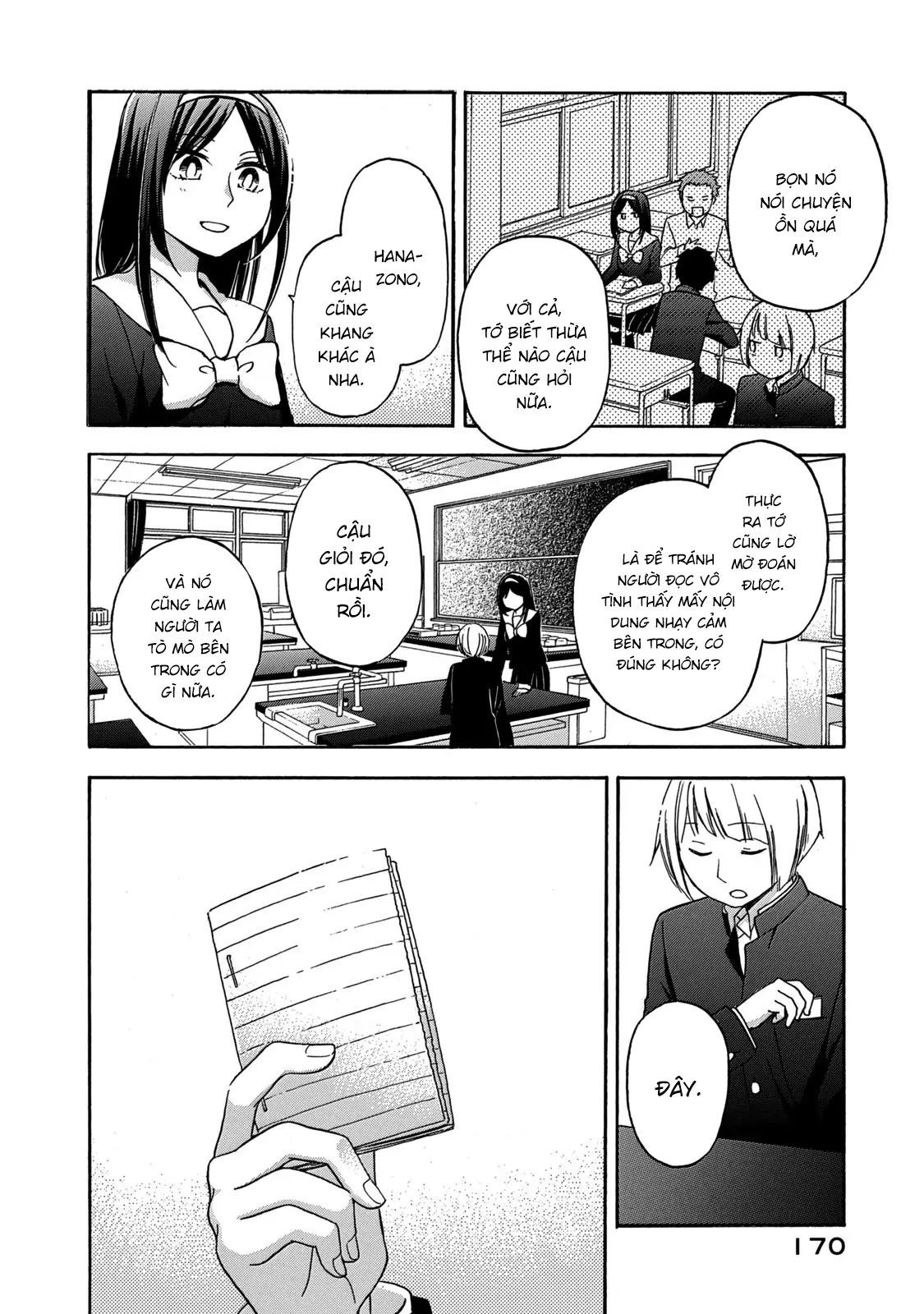 Những Cuộc Gặp Gỡ Kỳ Lạ Sau Giờ Học Của Hanazono Và Kazoe - Chapter 28 - Page 4