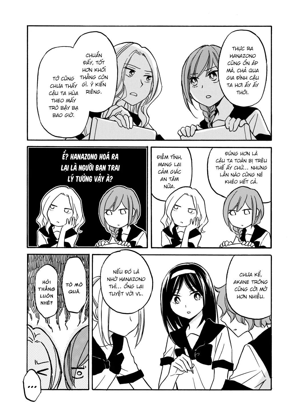 Những Cuộc Gặp Gỡ Kỳ Lạ Sau Giờ Học Của Hanazono Và Kazoe - Chapter 30 - Page 3
