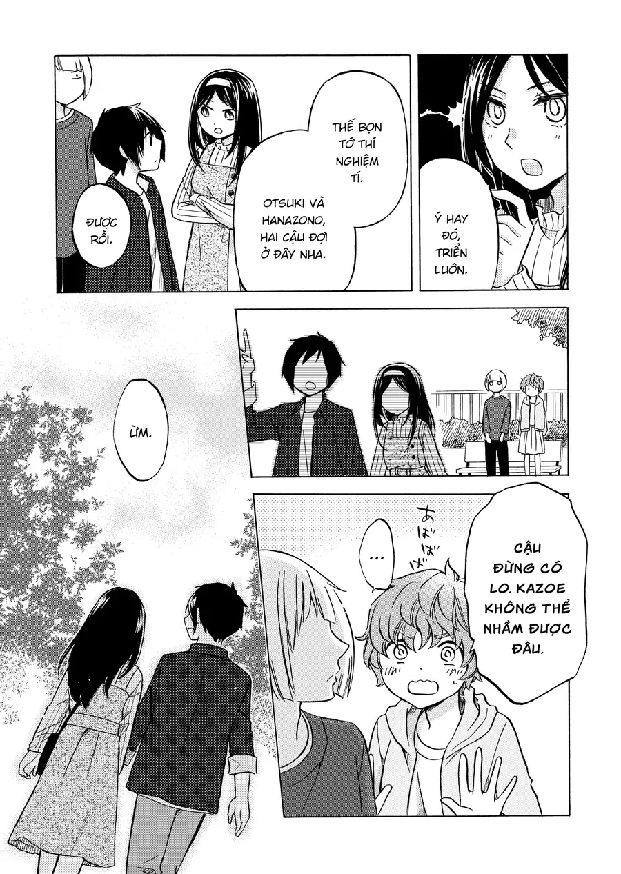 Những Cuộc Gặp Gỡ Kỳ Lạ Sau Giờ Học Của Hanazono Và Kazoe - Chapter 32 - Page 3
