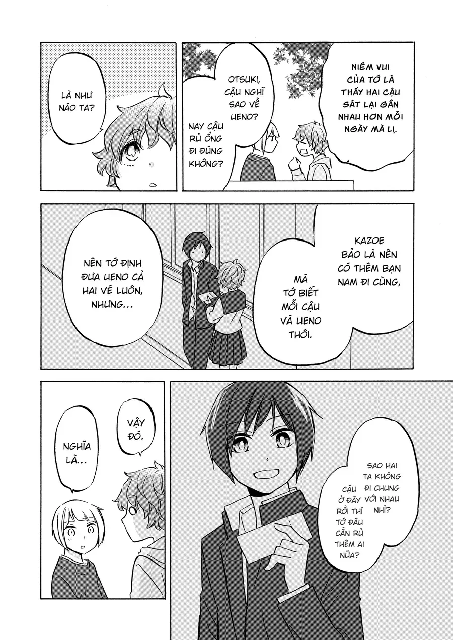 Những Cuộc Gặp Gỡ Kỳ Lạ Sau Giờ Học Của Hanazono Và Kazoe - Chapter 32 - Page 9