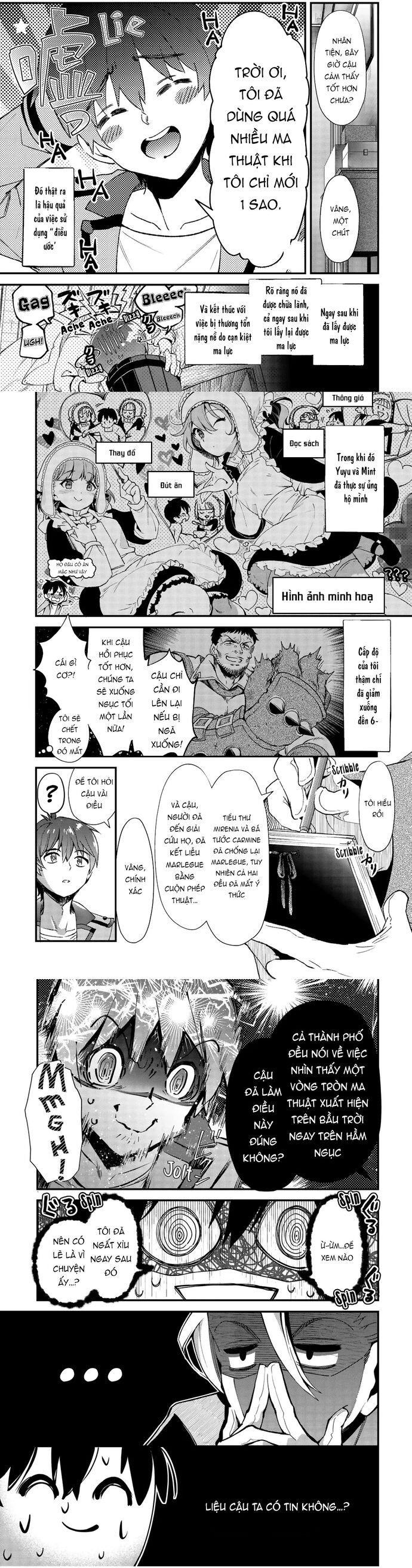 Ochikobore “1” Mahou Tsukai Wa, Kyou Mo Muishiki Ni Cheat Wo Tsukau - Chapter 28 - Page 3