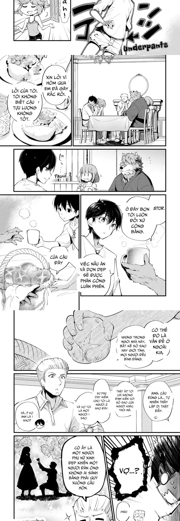 Ochikobore “1” Mahou Tsukai Wa, Kyou Mo Muishiki Ni Cheat Wo Tsukau - Chapter 8 - Page 3