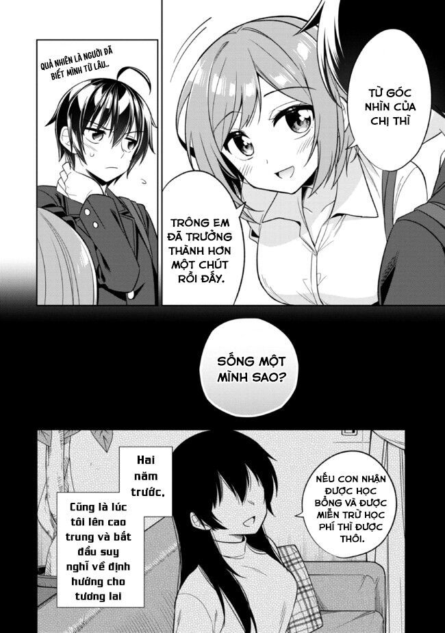 Tonari No Kuderella O Amayakashitara, Uchi No Aikagi O Watasu Koto Ni Natta - Chapter 1 - Page 12