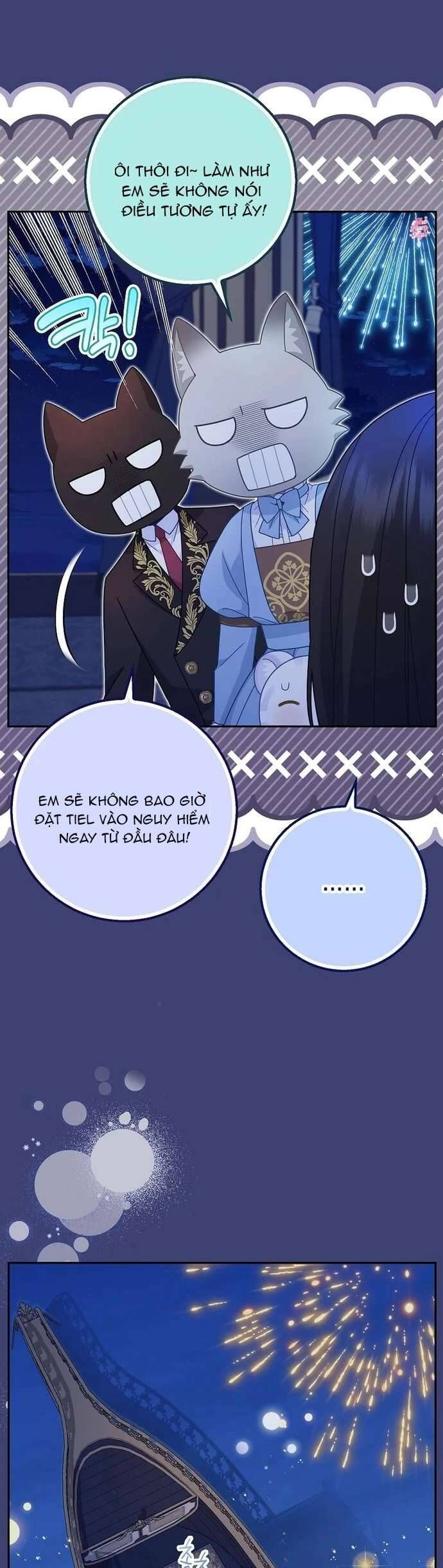 Bé Con Báo Tuyết Của Gia Tộc Báo Đen - Chapter 39 - Page 23