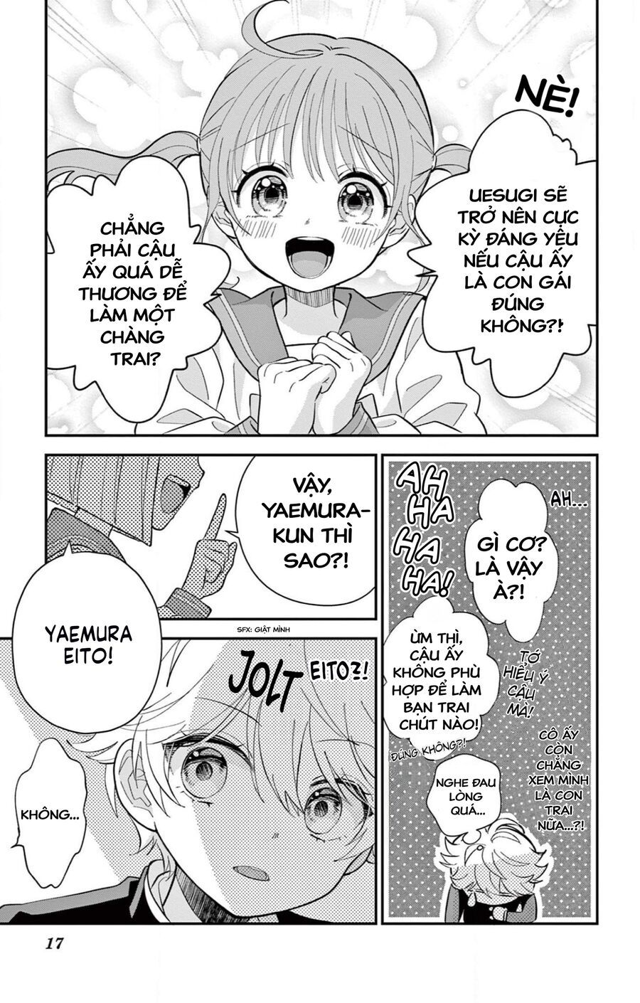 Uesugi-Kun Wa Onnanoko Wo Yametai - Chapter 1 - Page 16