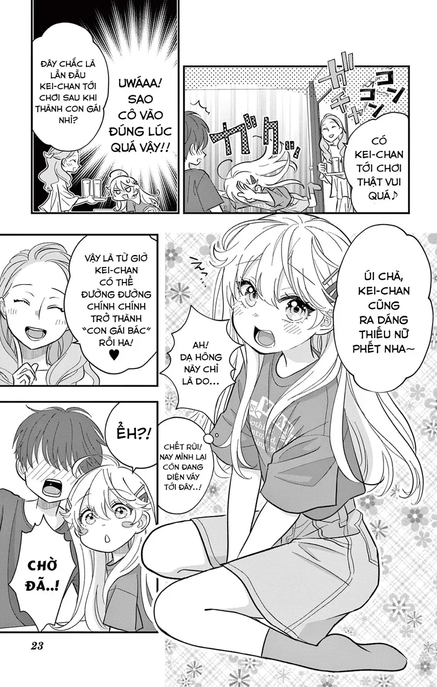Uesugi-Kun Wa Onnanoko Wo Yametai - Chapter 14 - Page 22