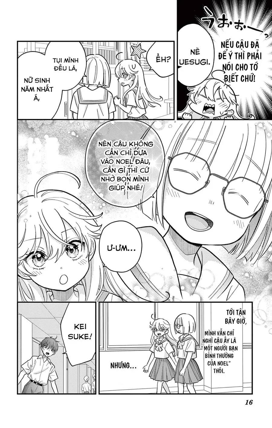 Uesugi-Kun Wa Onnanoko Wo Yametai - Chapter 16 - Page 15