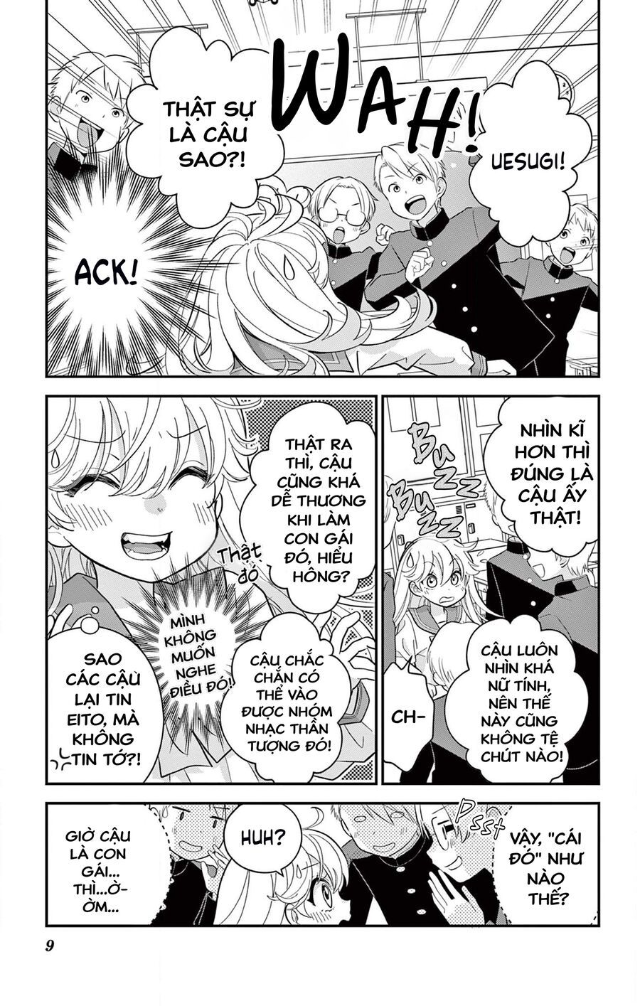 Uesugi-Kun Wa Onnanoko Wo Yametai - Chapter 4 - Page 8