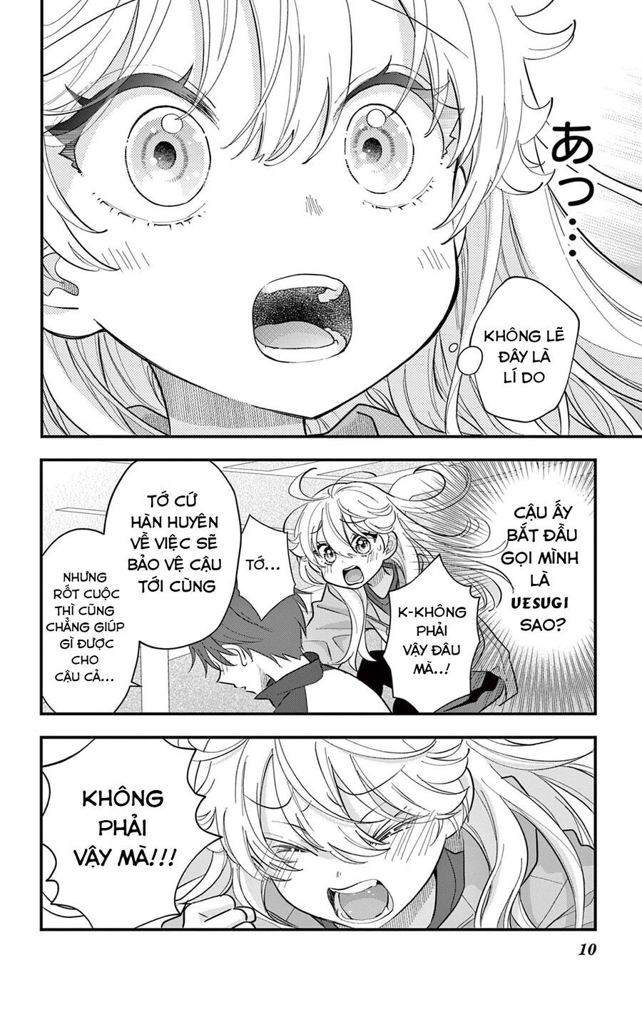 Uesugi-Kun Wa Onnanoko Wo Yametai - Chapter 8 - Page 9