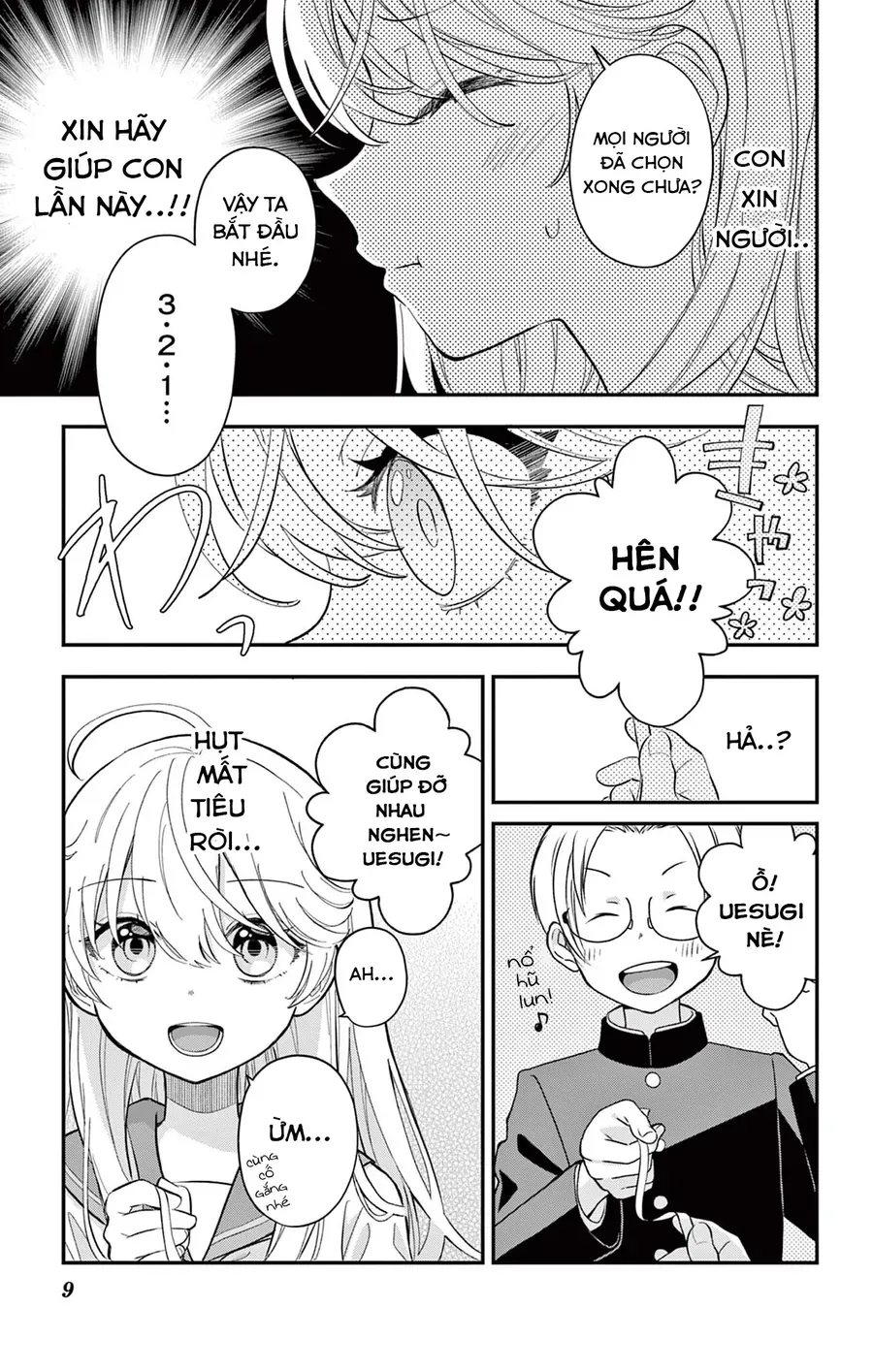 Uesugi-Kun Wa Onnanoko Wo Yametai - Chapter 9 - Page 8