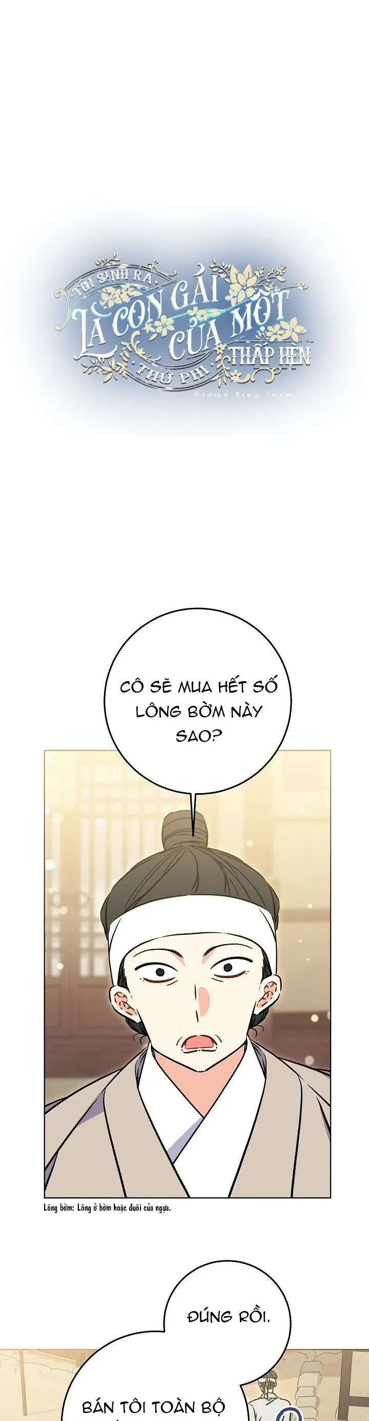 Tôi Sinh Ra Là Con Gái Của Một Thứ Phi Thấp Hèn - Chapter 61 - Page 7