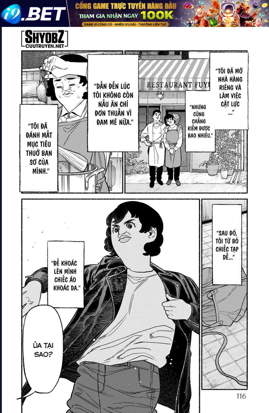 Ông chồng Yakuza nội trợ - Chapter 116 - Page 12