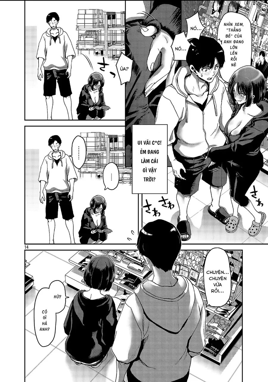 Mối Quan Hệ Nồng Nhiệt Giữa Tôi Và Cô Nàng Gợi Cảm Mà Tôi Gặp Được Ở Cửa Hàng Tiện Lợi - Chapter 1 - Page 14