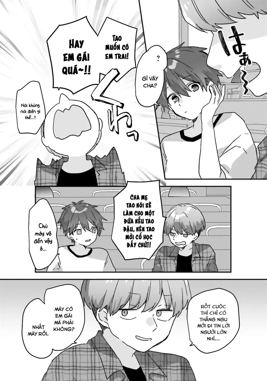 Daigaku Nyuugakuji Kara Uwasa Sareteita Bishoujo San Shimai, Ikiwakareteita Gimai Datta. - Chapter 1 - Page 3