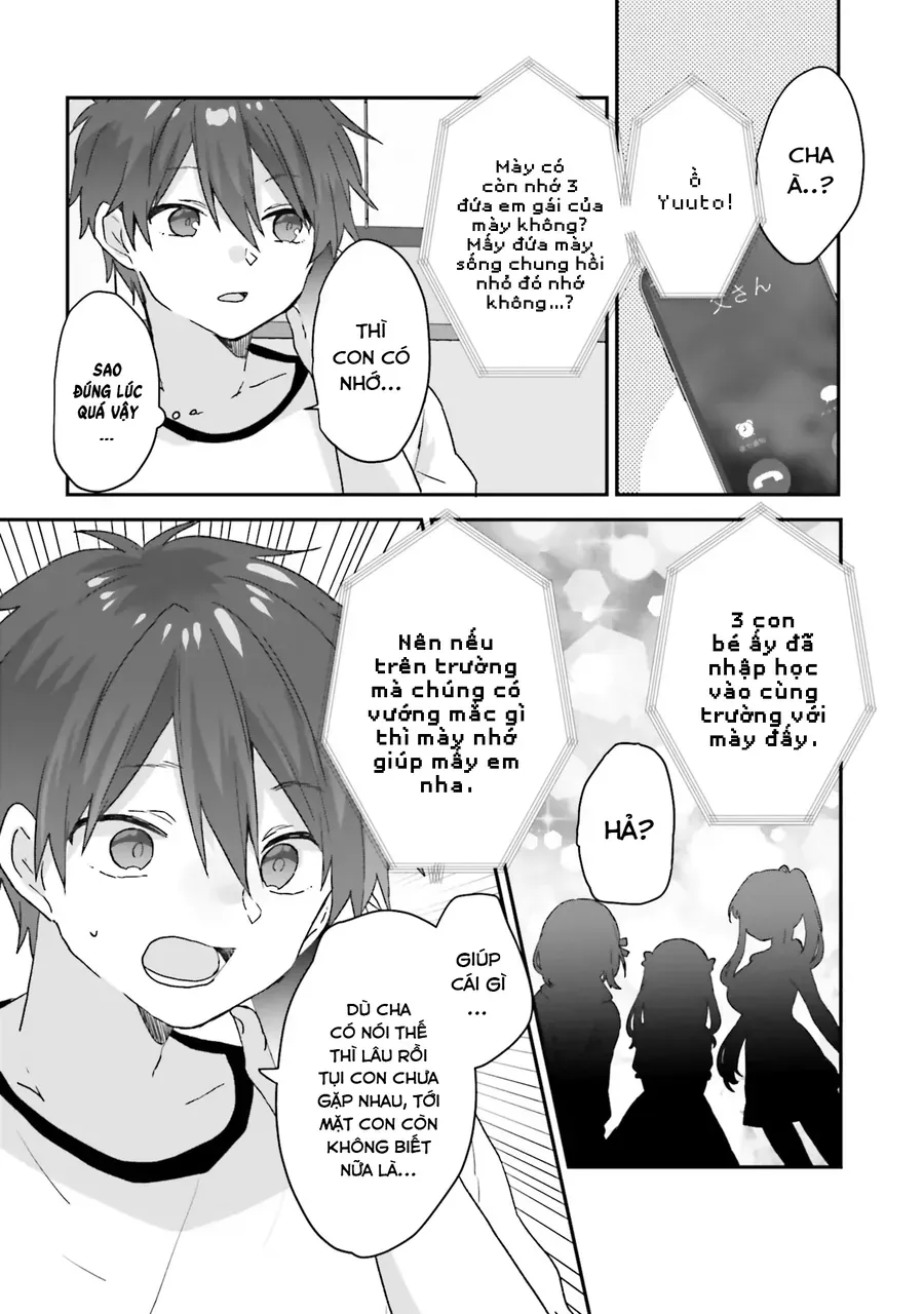 Daigaku Nyuugakuji Kara Uwasa Sareteita Bishoujo San Shimai, Ikiwakareteita Gimai Datta. - Chapter 1 - Page 31