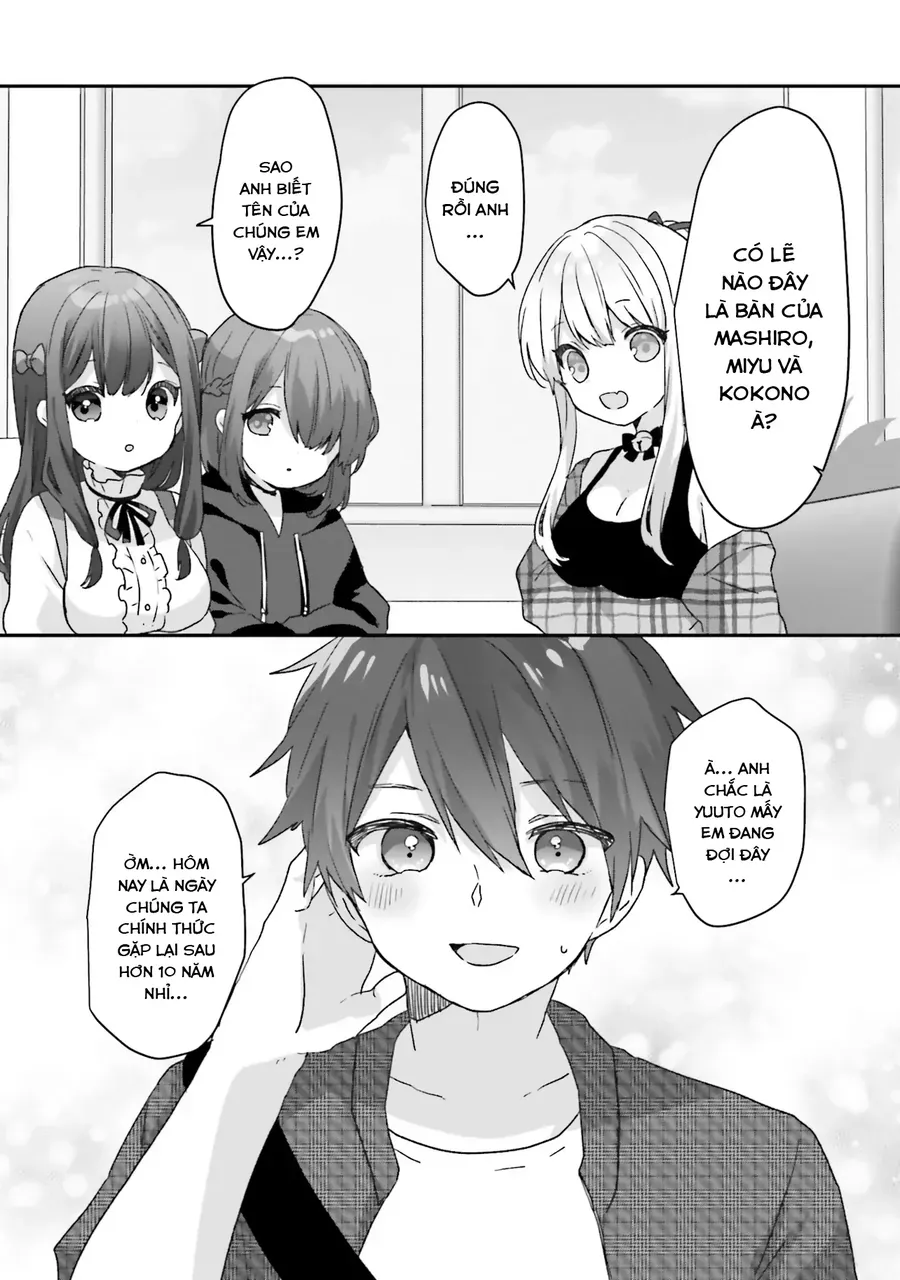 Daigaku Nyuugakuji Kara Uwasa Sareteita Bishoujo San Shimai, Ikiwakareteita Gimai Datta. - Chapter 1 - Page 38