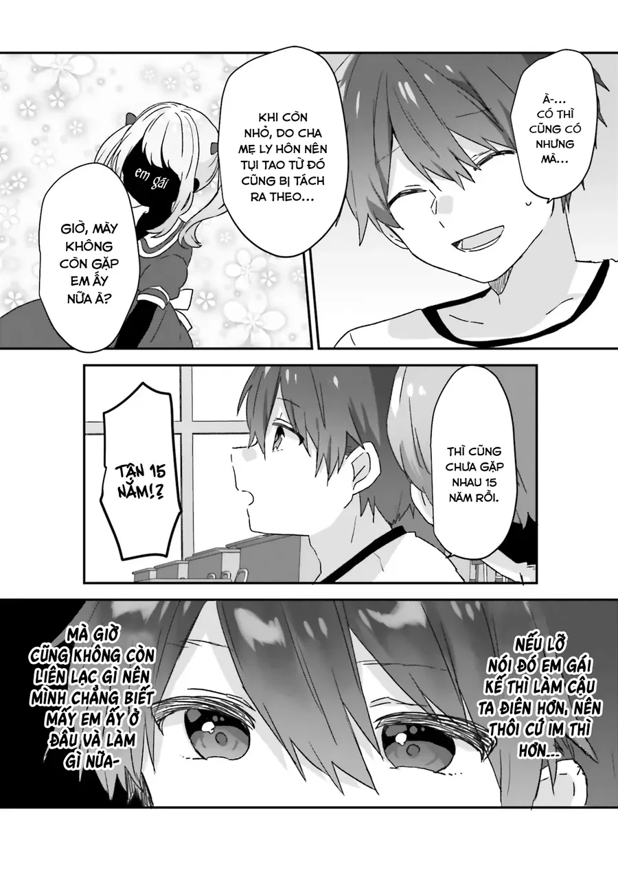 Daigaku Nyuugakuji Kara Uwasa Sareteita Bishoujo San Shimai, Ikiwakareteita Gimai Datta. - Chapter 1 - Page 4