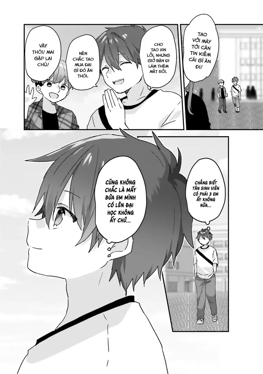 Daigaku Nyuugakuji Kara Uwasa Sareteita Bishoujo San Shimai, Ikiwakareteita Gimai Datta. - Chapter 1 - Page 6