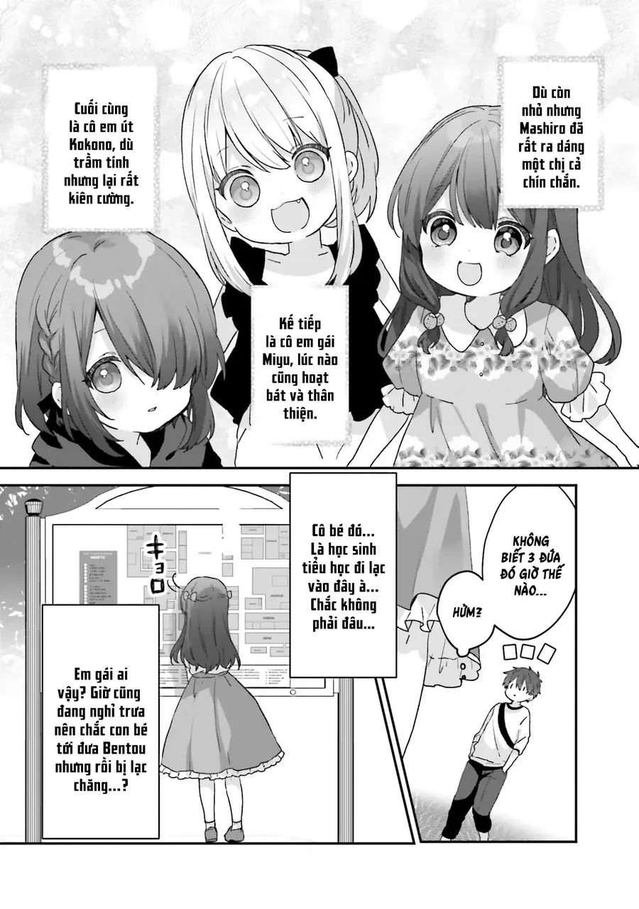 Daigaku Nyuugakuji Kara Uwasa Sareteita Bishoujo San Shimai, Ikiwakareteita Gimai Datta. - Chapter 1 - Page 7
