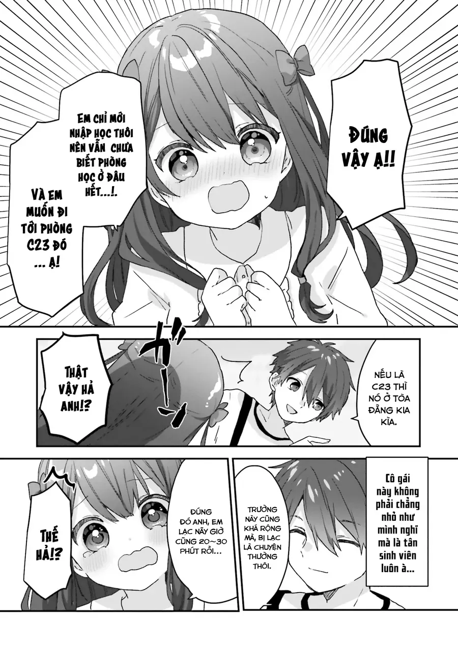 Daigaku Nyuugakuji Kara Uwasa Sareteita Bishoujo San Shimai, Ikiwakareteita Gimai Datta. - Chapter 1 - Page 9