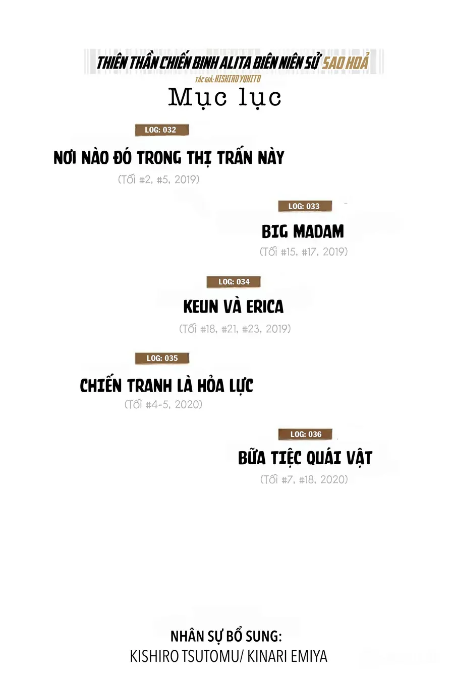 Thiên Thần Chiến Binh Alita: Biên Niên Sử Sao Hoả - Chapter 32.1 - Page 3