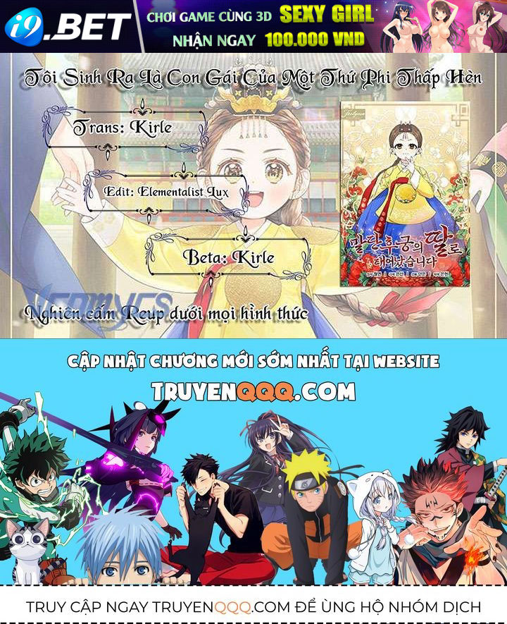 Tôi Sinh Ra Là Con Gái Của Một Thứ Phi Thấp Hèn - Chapter 63 - Page 9