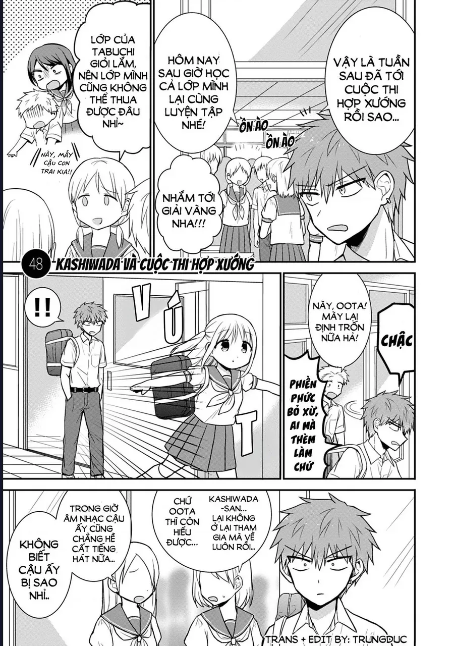 Kao Ni Denai Kashiwada-San To Kao Ni Deru Oota-Kun - Chapter 48 - Page 3