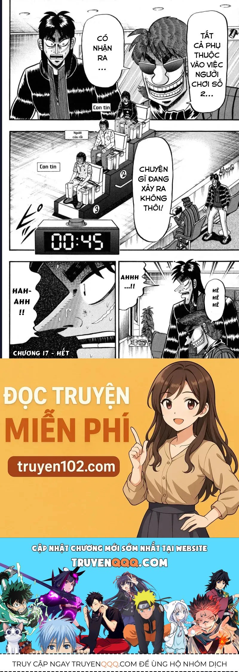 Tobaku Datenroku Kaiji: Kazuya-Hen - Chapter 17 - Page 23