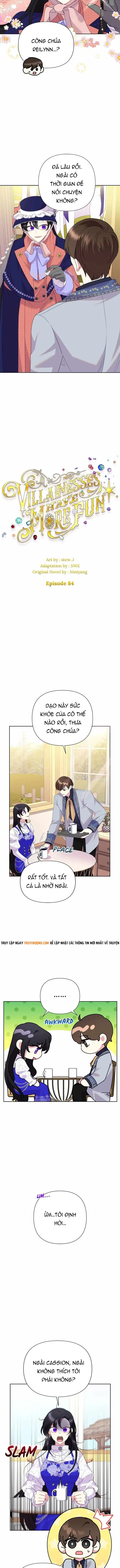 Cuộc Sống Vui Vẻ Của Ác Nữ - Chapter 84 - Page 5