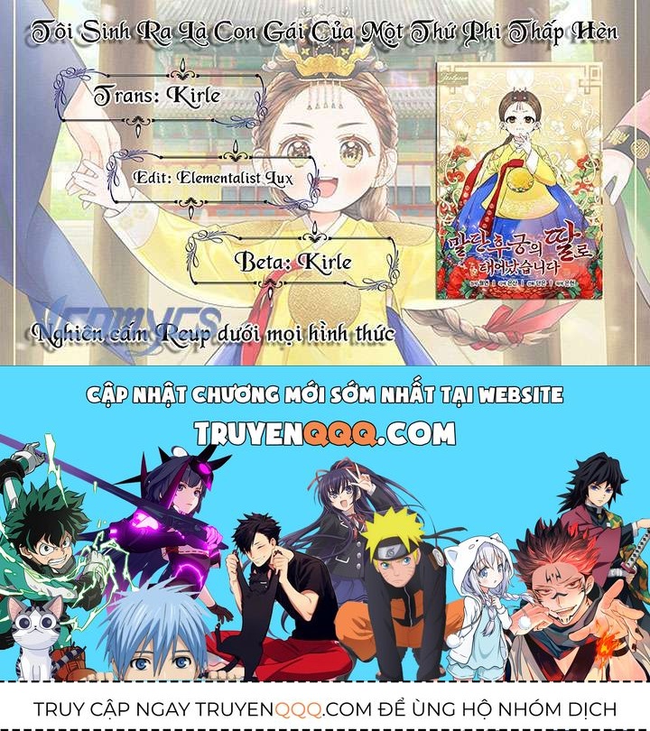 Tôi Sinh Ra Là Con Gái Của Một Thứ Phi Thấp Hèn - Chapter 64 - Page 10