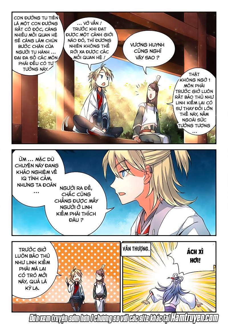 Tung Tiền Hữu Tọa Linh Kiếm Sơn - Chapter 10 - Page 3