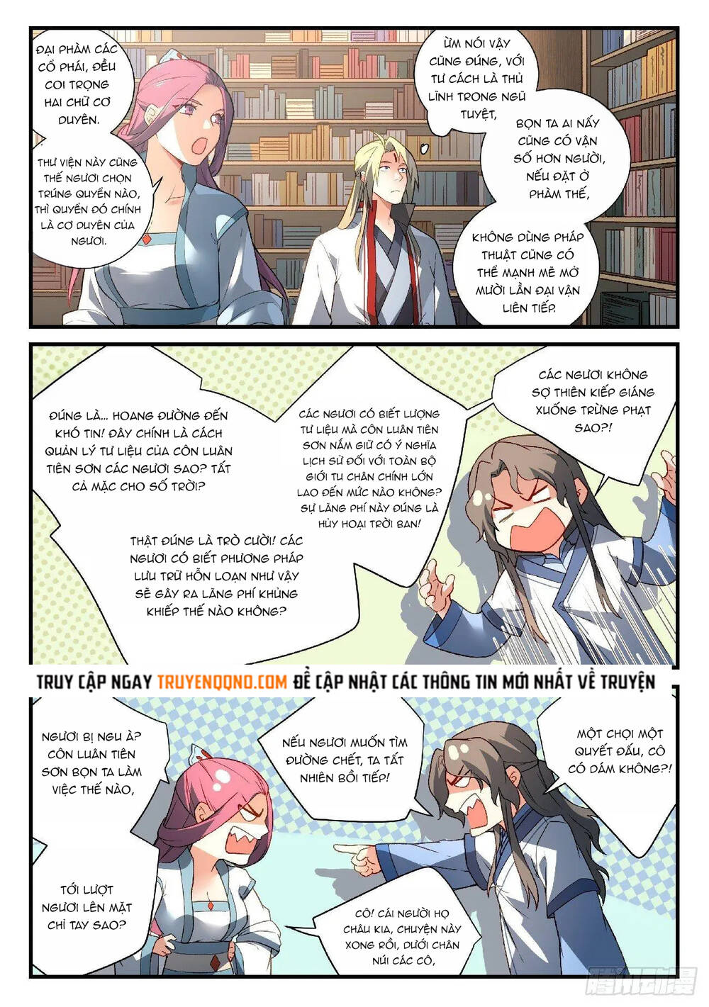 Tung Tiền Hữu Tọa Linh Kiếm Sơn - Chapter 589 - Page 10