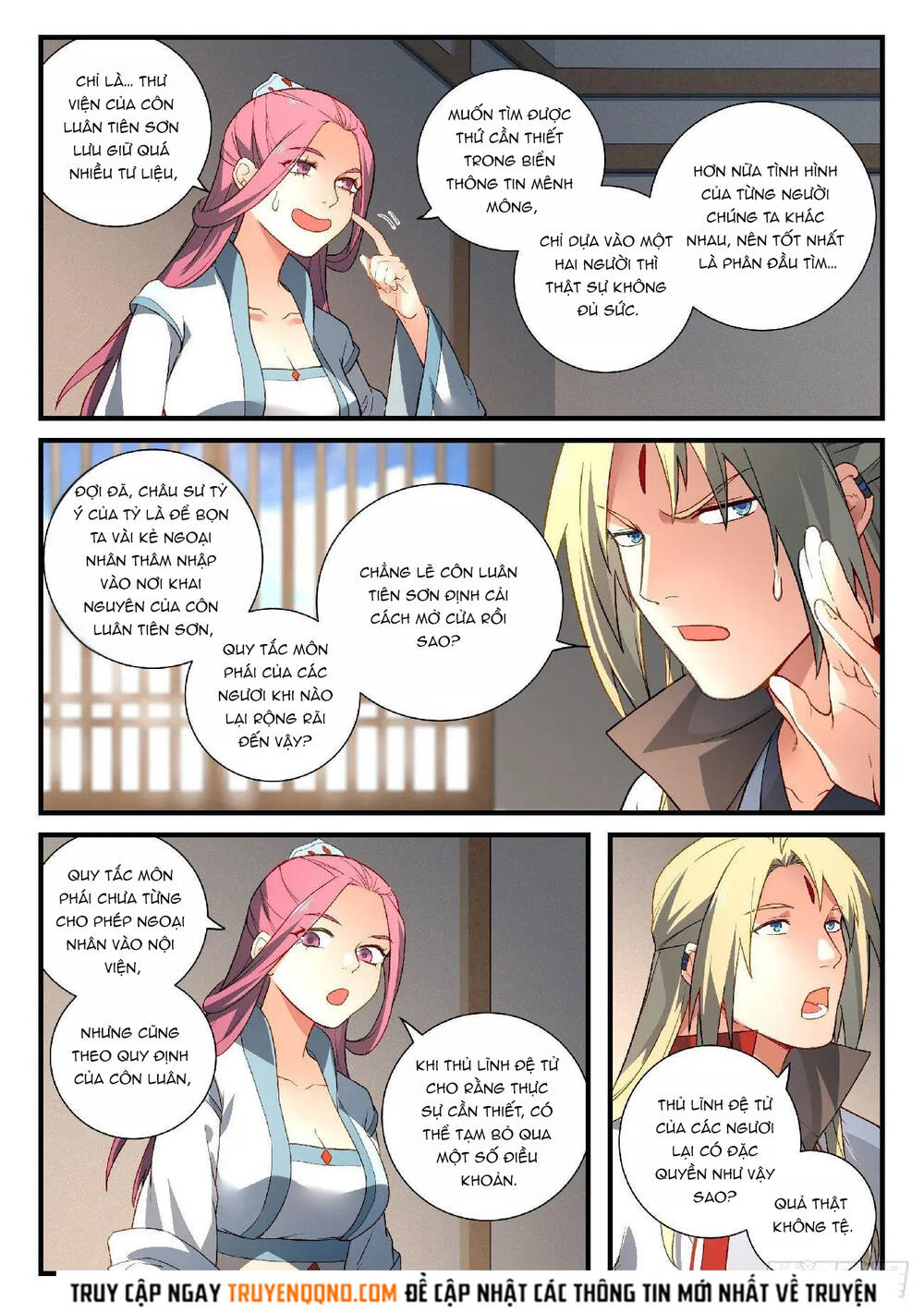 Tung Tiền Hữu Tọa Linh Kiếm Sơn - Chapter 589 - Page 8