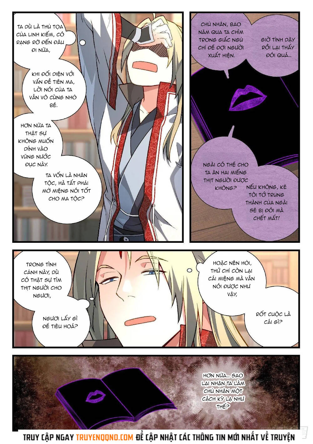 Tung Tiền Hữu Tọa Linh Kiếm Sơn - Chapter 590 - Page 9