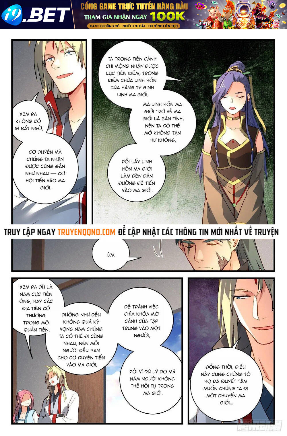 Tung Tiền Hữu Tọa Linh Kiếm Sơn - Chapter 594 - Page 10