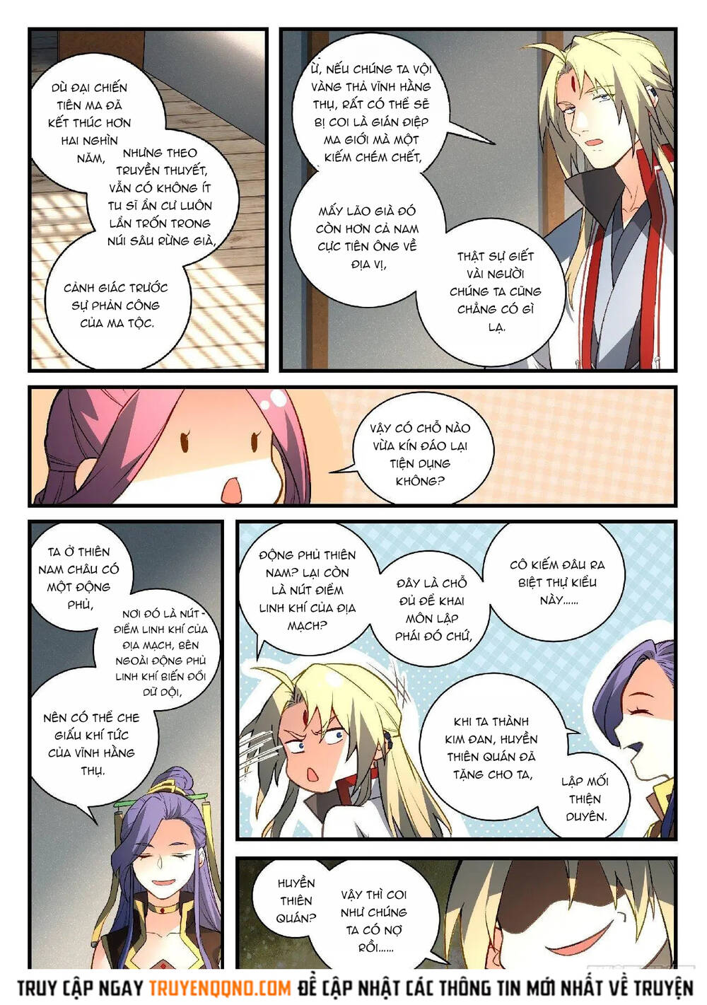 Tung Tiền Hữu Tọa Linh Kiếm Sơn - Chapter 594 - Page 12