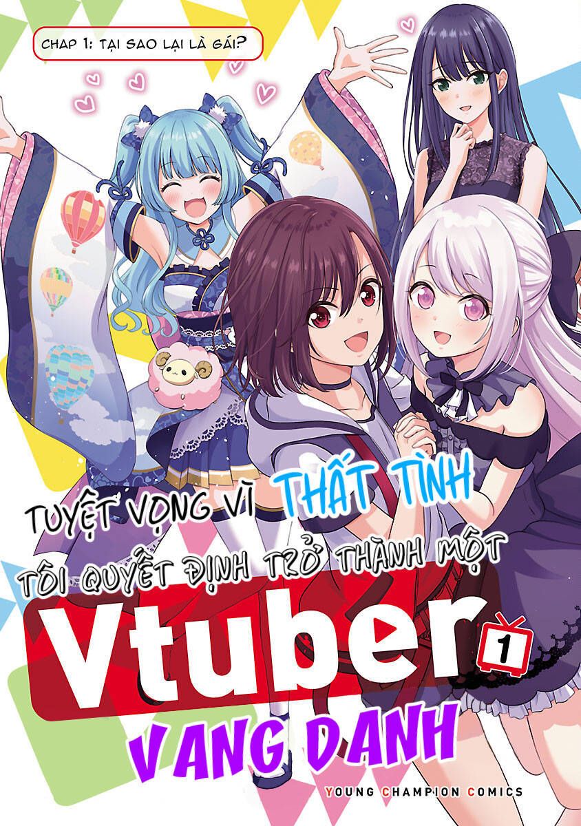 Tuyệt Vọng Vì Thất Tình, Tôi Quyết Định Trở Thành Một Vtuber Vang Danh - Chapter 1 - Page 3