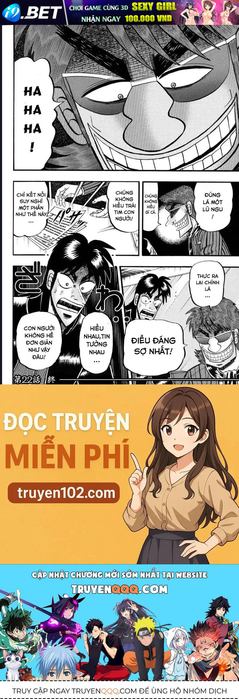 Tobaku Datenroku Kaiji: Kazuya-Hen - Chapter 22 - Page 23