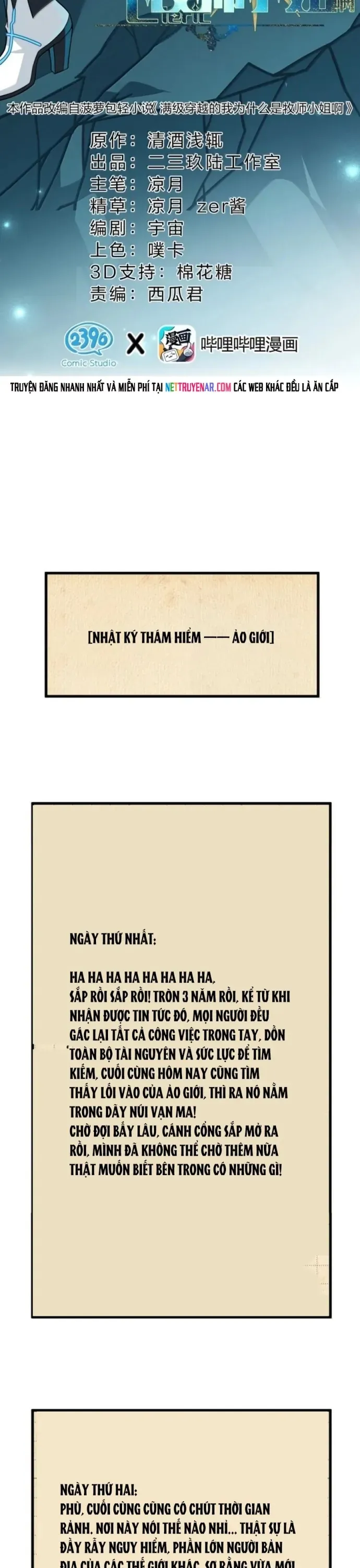 Xuyên Không Mãn Cấp Như Tôi Tại Sao Lại Là Quý Cô Mục Sư Chứ - Chapter 61 - Page 3